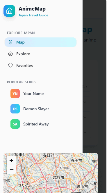 Anime Pilgrimage App